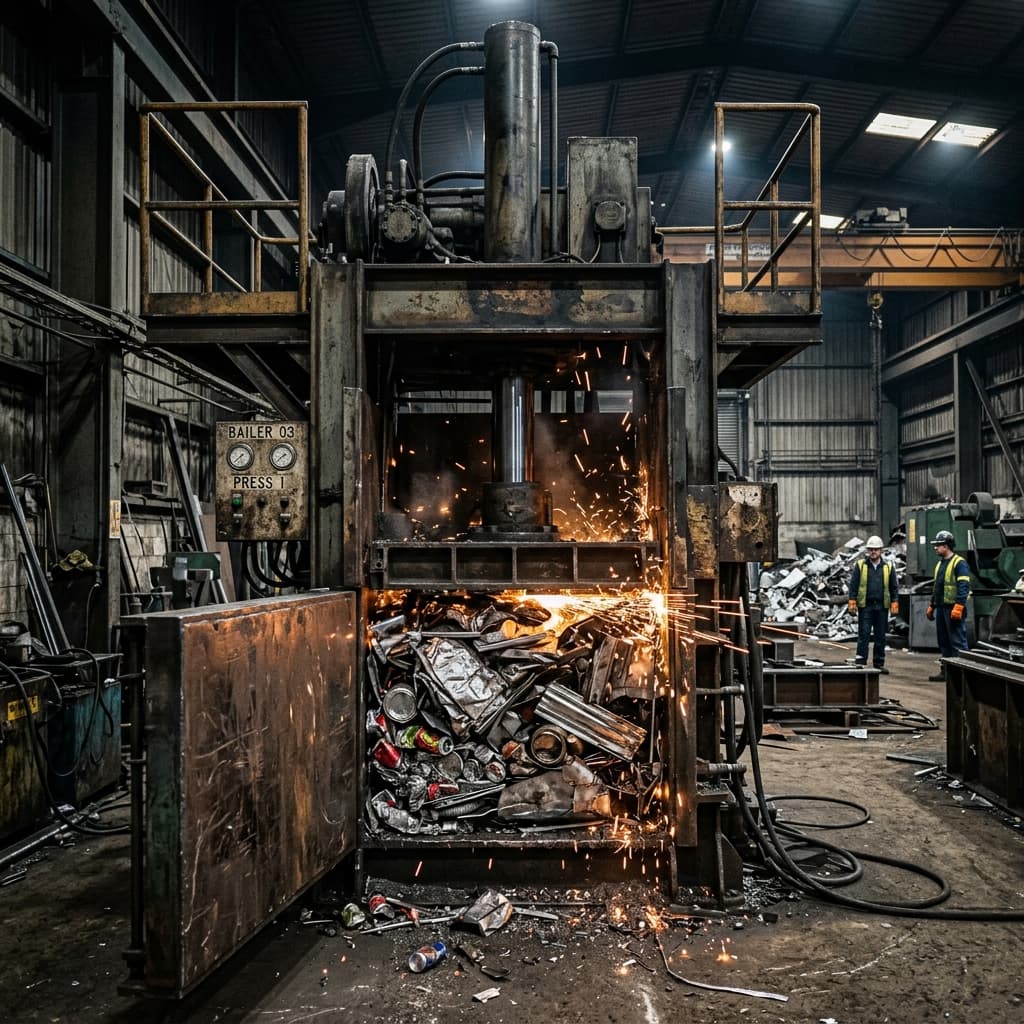 المكبس الأفقي المعدني (PSG-RECM)