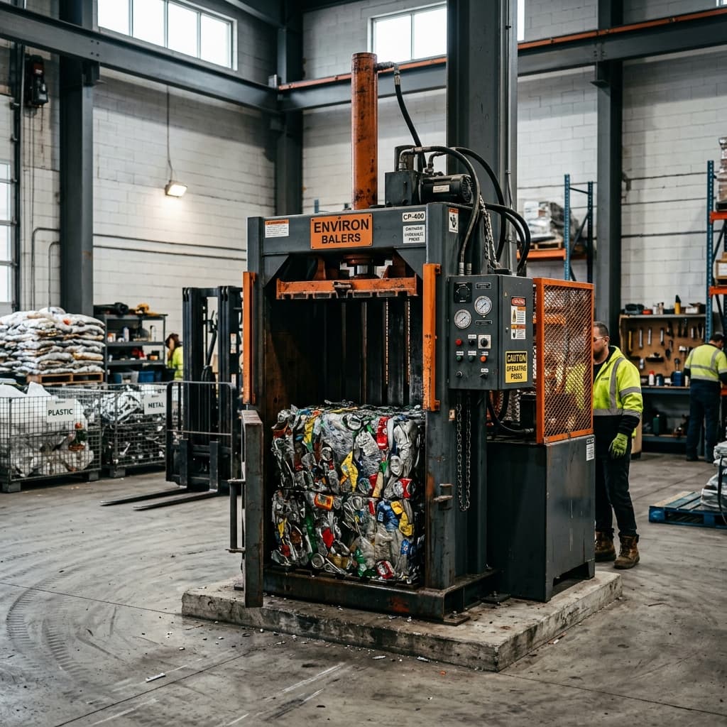 Vertical Baling Press (PSG-RECV)